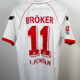 1. FC Köln 2012/13 Heimtrikot Bröker #11 –  (L, fällt kleiner aus)