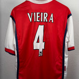 Arsenal 1998 Heimtrikot – Vieira (M)