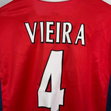 Arsenal 1998 Heimtrikot – Vieira (M)