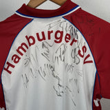 Hamburger SV (HSV) 1999 Heimtrikot – signiert (Kindergröße 164 / XS–S Erwachsene)