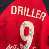 1. FC Nürnberg 2001/02 Heimtrikot – Driller – mit Kader-Unterschriften & Bundesliga-Patch (M)