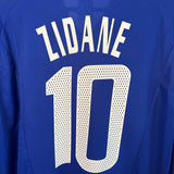 Frankreich Heimtrikot 2002 – Zidane #10 – XL