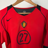 🇧🇪 Belgien 2006 Heimtrikot – Kompany – Größe L