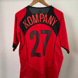 🇧🇪 Belgien 2006 Heimtrikot – Kompany – Größe L