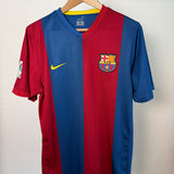 🔵🔴 FC Barcelona 2006/07 Heimtrikot – Messi #19 – Größe M