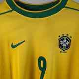 Brasilien Brazil 1998 Heimtrikot Ronaldo (L)