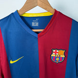 🔵🔴 FC Barcelona 2006/07 Heimtrikot – Messi #19 – Größe M
