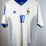 Frankreich 2002 Auswärtstrikot – Zidane #10 (L/XL)