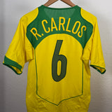 Brasilien / Brazil 2004 Heimtrikot – Roberto Carlos #6 (M)