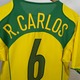 Brasilien / Brazil 2004 Heimtrikot – Roberto Carlos #6 (M)