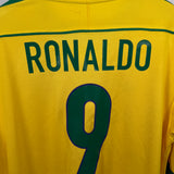 Brasilien / Brazil 1998 Heimtrikot – Ronaldo (L)