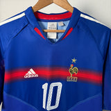 Frankreich 2004 Heimtrikot – Zidane M