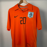 🟠 Niederlande 2006 Heimtrikot – Sneijder #20 – Größe M