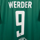 Werder Bremen 2023/24 Heimtrikot –  Kownacki #9 – Match Prepared (3XL, fällt kleiner aus)