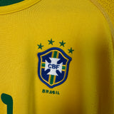 🟡🟢 Brasilien 2000 Heimtrikot – Romário #11 – Größe M