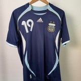 🇦🇷 Argentinien 2006 Auswärtstrikot – Messi #19 – Größe M