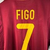 Portugal 2000 Heimtrikot – Figo #7 (XL)