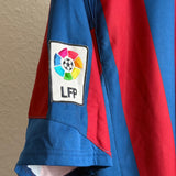🔵🔴 FC Barcelona 2005/06 Heimtrikot – Eto’o #9 – Größe XL