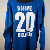 Arminia Bielefeld 2006/07 Heimtrikot Langarm – Saller (L/XL) – Böhme #20