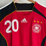 Deutschland (DFB) 2006 Auswärtstrikot – Podolski #20 – Adidas – Größe L