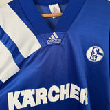 🔵⚪ FC Schalke 04 1994 Heimtrikot – Größe XL