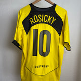 🟡⚫ Borussia Dortmund 2004/05 Heimtrikot – Rosický #10 – L