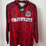 🔴⚫ Eintracht Frankfurt 1995/96 Heimtrikot LS – Größe S