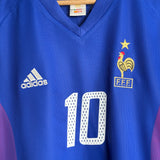 Frankreich 2002 Heimtrikot – Zidane #10 (L)