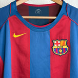 FC Barcelona 2004/05 Heimtrikot – Ronaldinho #10 (XL)