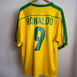 Brasilien / Brazil 1998 Heimtrikot – Ronaldo (XL)