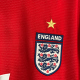 England 2004/06 Heimtrikot – Beckham (#7) – Langarm – XL