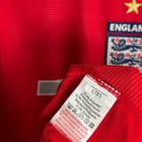 England 2004/06 Heimtrikot – Beckham (#7) – Langarm – XL