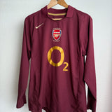 Arsenal Jubiläum-Auswärtstrikot 2005/06 – Highbury 1913–2006 – Langarm – S/M