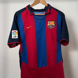 FC Barcelona 2003/04 Heimtrikot – Ronaldinho #10 (M)