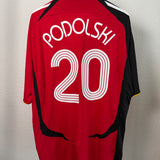 Deutschland (DFB) 2006 Auswärtstrikot – Podolski #20 – Adidas – Größe XXL