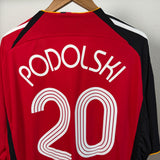 Deutschland (DFB) 2006 Auswärtstrikot – Podolski #20 – Adidas – Größe XXL