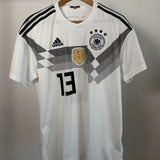 🇩🇪 Deutschland 2018 Heimtrikot – Müller #13 – Größe L