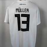 🇩🇪 Deutschland 2018 Heimtrikot – Müller #13 – Größe L