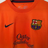 🟠🔵 FC Barcelona 2012/13 Auswärtstrikot LS – Messi #10 – Größe M