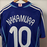 🔵⚪ Japan 2006 Heimtrikot – Nakamura #10 – Größe L