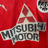 DEFEKT! Eintracht Frankfurt 1998/99 Heimtrikot – Mitsubishi Motors – Größe L