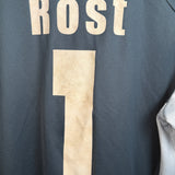 Schalke 04 2005 Goalkeeper Jersey – Rost (S, fits larger)