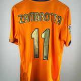 Zambrotta #11 Vintage Auswärtstrikot Barcelona 2006/07