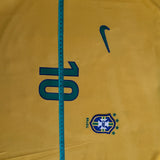 Brasilien 1998 Heimtrikot – Nike (XXL) – Rivaldo #10
