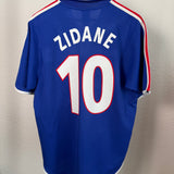 🔵⚪ Frankreich 2000 Heimtrikot – Zidane #10 – Größe M