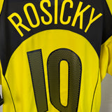 🟡⚫ Borussia Dortmund 2004/05 Heimtrikot – Rosický #10 – L