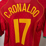 🇵🇹 Portugal 2004 Heimtrikot – Cristiano Ronaldo #17 – Größe M