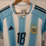 🇦🇷 Argentina 2004/05 Heimtrikot – Messi #18 – adidas