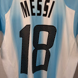 🇦🇷 Argentina 2004/05 Heimtrikot – Messi #18 – adidas