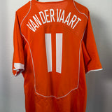 Niederlande Heimtrikot 2004 – van der Vaart #11 – Nike – Größe XL